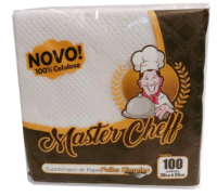 MASTER-CHEFF-Guardanapo Branco 30X30 F/S  (20X50)